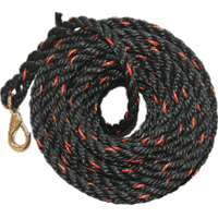Black/Orange Truck Rope with Hook