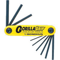 GorillaGrip Hex Key Fold-Ups