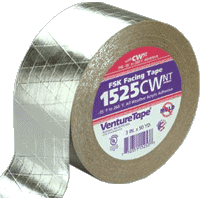 Venture 1525CW FSK Foil Kraft Tape