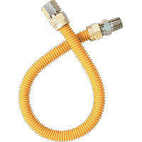 Coated Stainless Steel Flexible Gas Connectors